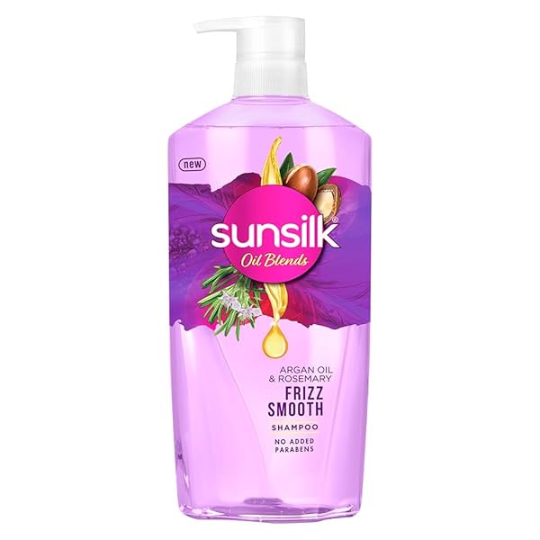Sunsilk Argan Oil & Rosemary Frizz Smooth Shampoo (700ml)