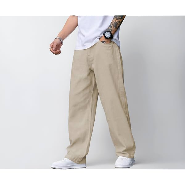 TAGAS Men Relaxed FIT Denim Jeans | Loose Jeans for Men