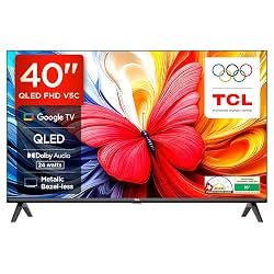 TCL 101 cms (40 inches) V5C Series Full HD Smart QLED TV Google TV 4