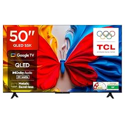 TCL 126 cm (50 inches) FHD Smart QLED Google TV | Dolby Audio 24 watts | HDR 10