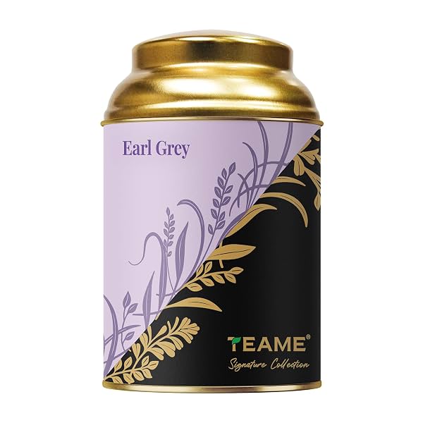TE-A-ME Earl Grey Tea Tin 50 Grams