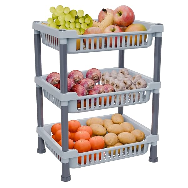 TEX-RO 3-Layer Kitchen Rack Stand