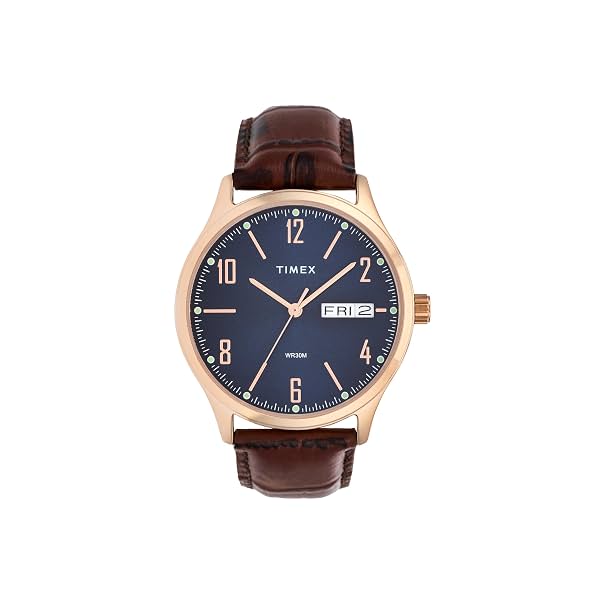 TIMEX Classics Analog Watch for Men with Round Dial & Water Resistant Man's