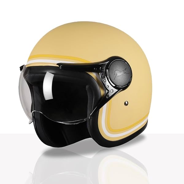 TVS MissFit Women's Open Face Helmet | Lightweight Shell