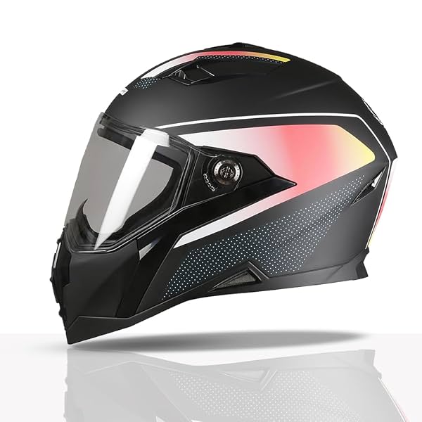 TVS Racing Anti Matter Full Face Helmet for Bike