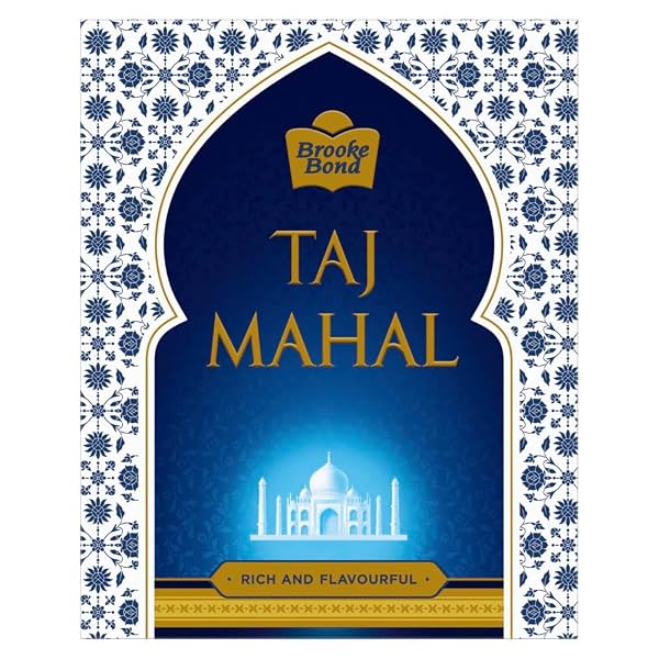 Taj Mahal Tea 1 kg - Rich and Flavourful Chai - Premium Leaf Tea