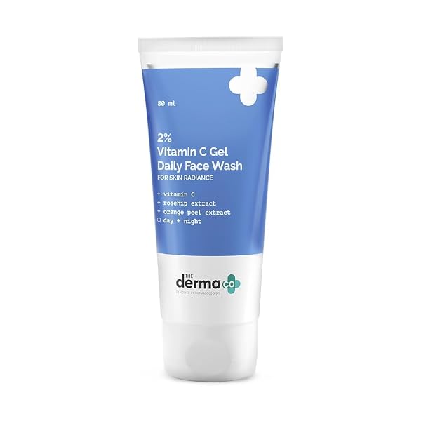 The Derma Co 2% Vitamin C Gel Daily Face Wash with Vitamin C