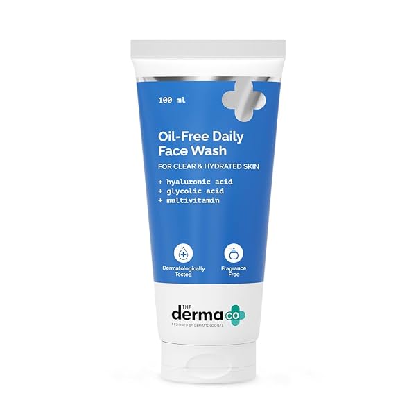 The Derma Co Oil-Free Daily Face Wash With Hyaluronic Acid
