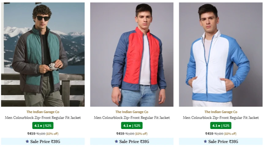 The Indian Garage Co at minimum 81% Discount