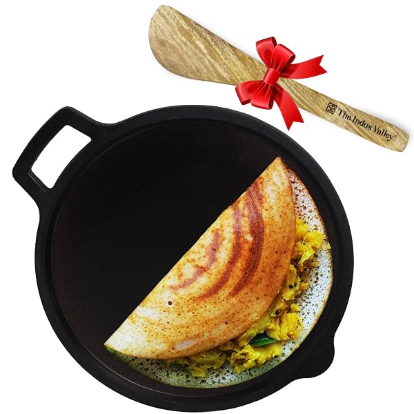 The Indus Valley Super Smooth Cast Iron Tawa