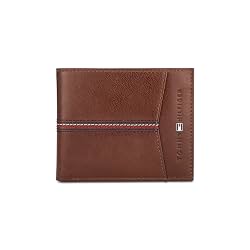 Tommy Hilfiger Men's Global Coin Wallet Enoch - Tan | 1 Coin Pocket