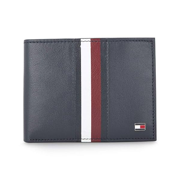 Tommy Hilfiger Men's Passcase Wallet Rane - Navy | 2 Compartments
