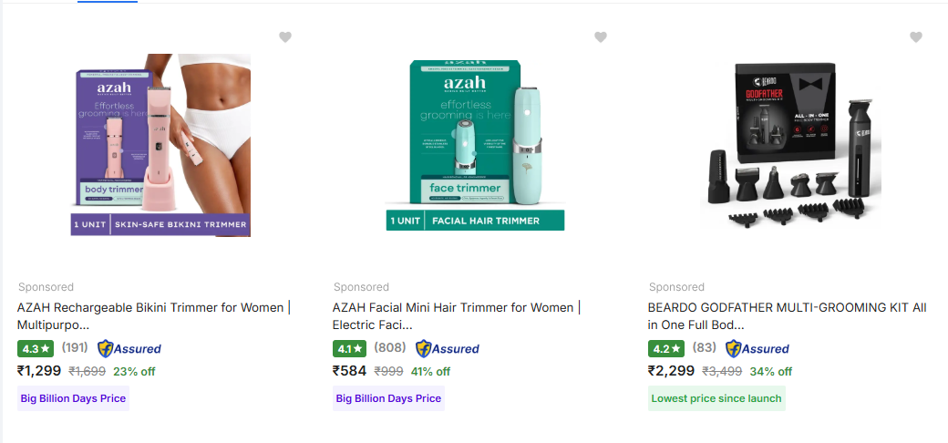 Top trimmers - Tap and Apply 12 pct off at up to 89% Discount