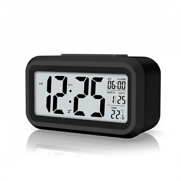 Topski Digital Alarm Clock with Temperature Display