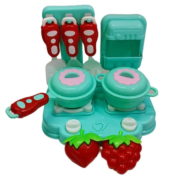ToyBharat Kitchen Set for Kids is a Multicolour Pretend Play Toy Made in India.