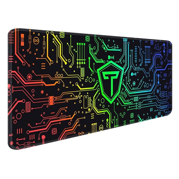 Tukzer RETRO Extended Gaming Mouse Pad, High-Speed Mouse Tracking & Control