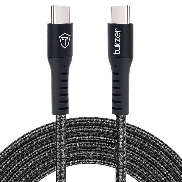 Tukzer Type C to Type C USB 2.0 Cable (40W~5V/3A)