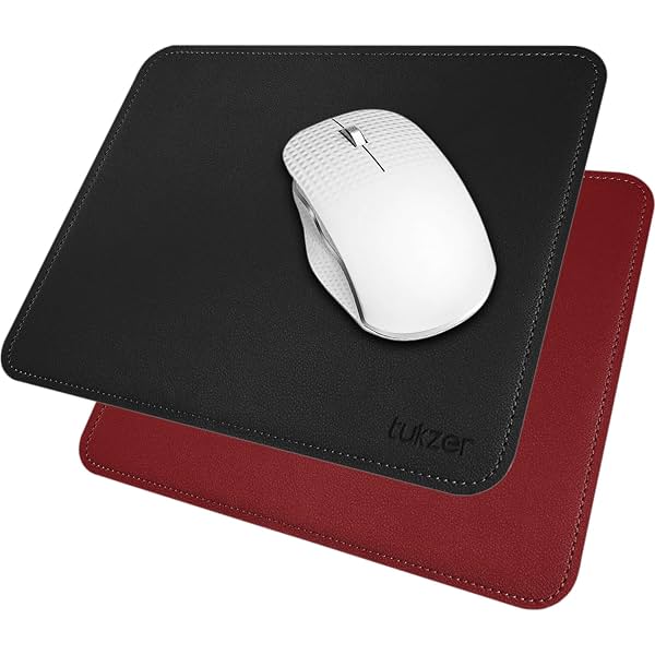 Tukzer Vegan PU Leather Mouse Pad