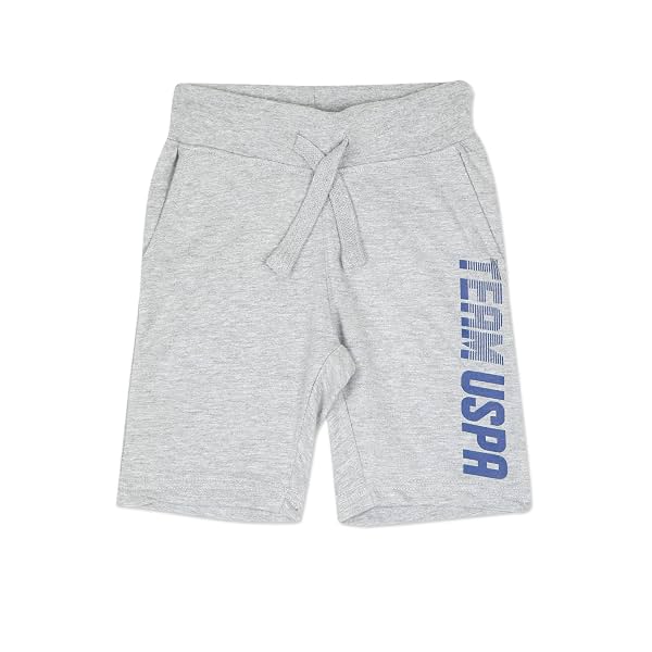 U.S. Polo Assn. Regular Fit Boys Shorts - Mid Rise Waist