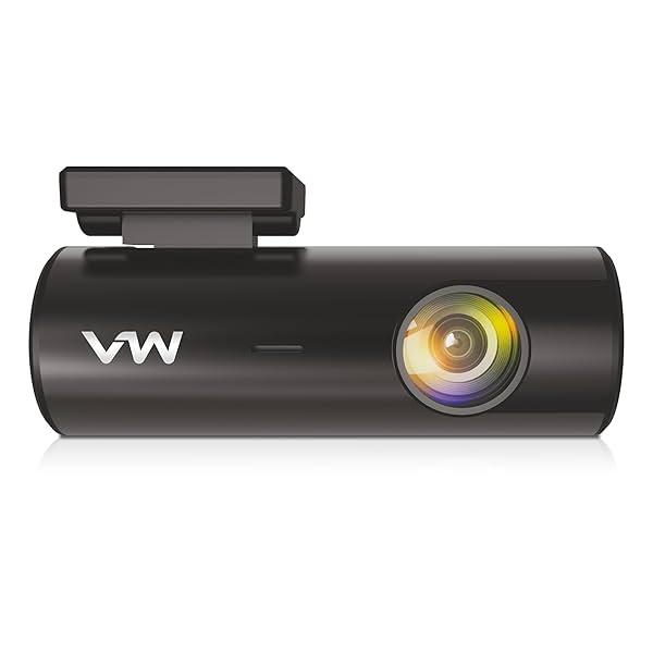 VW Car Dash Camera VW100G (with GPS Log) Dash Cam | Full HD 1080p | Wide Angle View | G-Sensor | WiFi | Hard Wire Kit (C