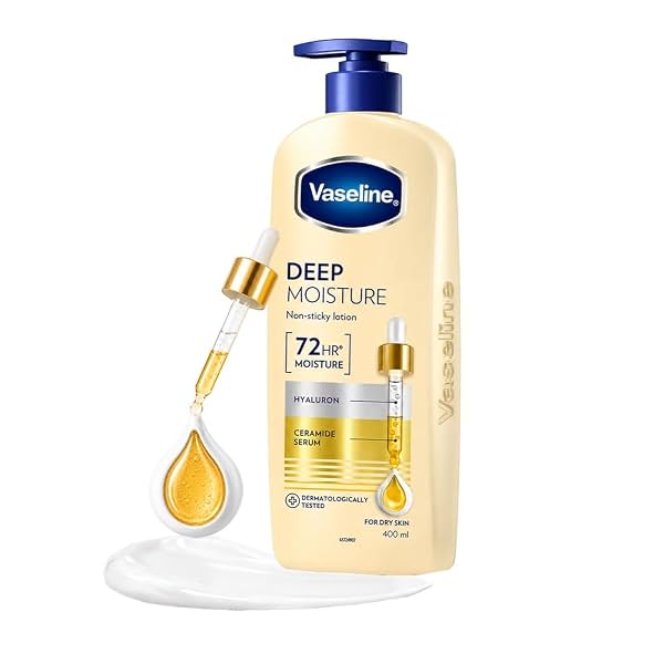 Vaseline Deep Moisture Body Lotion |For Dry Skin
