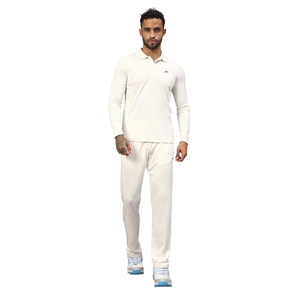 Vector X OCS-291 Team Wear Whites Cricket Set Full Tee and Pant (Adults)