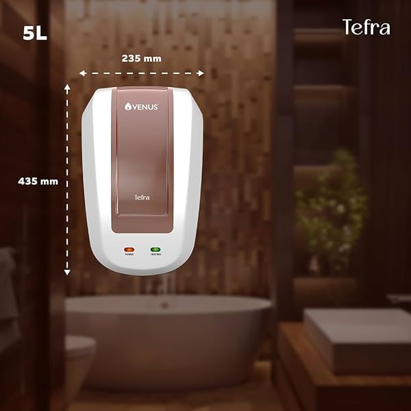 Venus Tefra 5T30 05-Litre Instant Water Heater(Coffee Brown Panel)