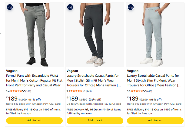 Vogaan at minimum 91% Discount