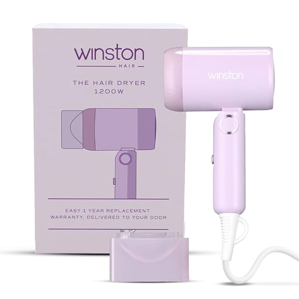 WINSTON Ionic Foldable Hair Dryer - 1200W