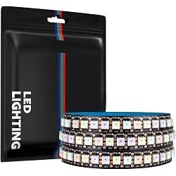 WS2812 LED Strip 1m 144 LEDs/m Individually Addressable Non-Waterproof