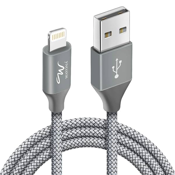 Wayona Nylon Braided 2M / 6FT Fast Charge USB