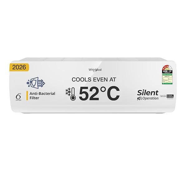 Whirlpool 1.0 Ton 3 Star, New star rated, Magicool Inverter Split AC