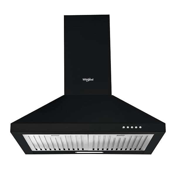 Whirlpool 60cm 1200 m3/hr Baffle Filter Kitchen Chimney with 5 Years WARR