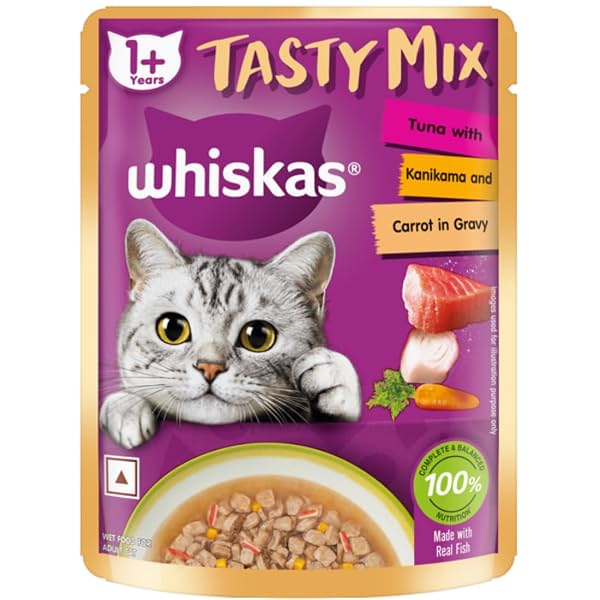 Whiskas Tasty Mix Adult (1+ Year) Wet Cat Food