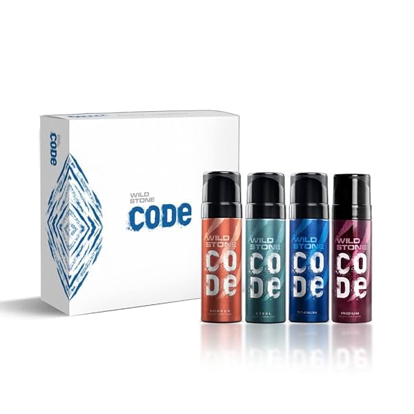 Wild Stone CODE Travel Pack with Iridium, Titanium