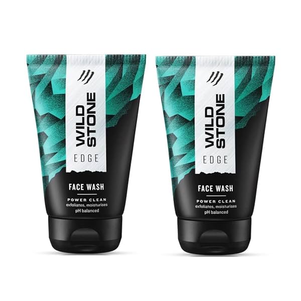 Wild Stone Edge Face Wash, Pack of 2 100ml