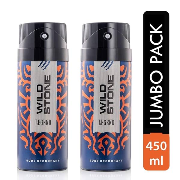 Wild Stone Legend Deodorants for Men, Long Lasting Masculine Body Spray