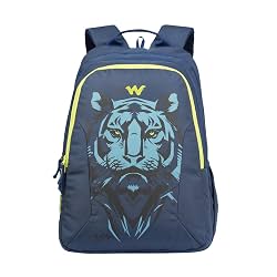 Wildcraft Animal Kingdom-Tiger 3 Compartment Laptop Backpack 45L, Navy