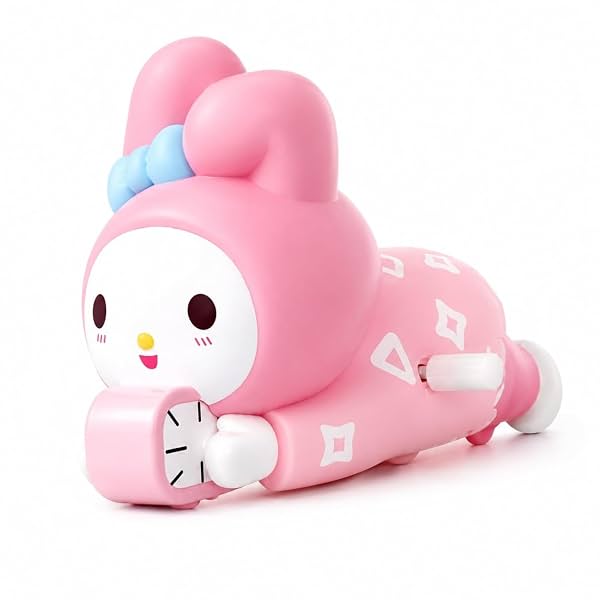 Wind-Up Crawling Toy for Kids, Key-Operated Mechanical Moving Cartoon Character