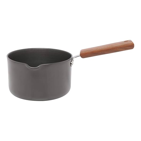Wonderchef Ebony Hard Anodized Nonstick Sauce Pan, 2L, 16cm