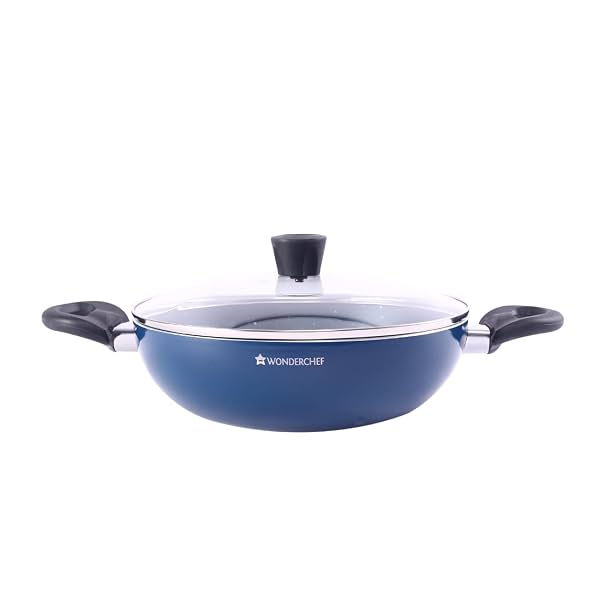 Wonderchef Galaxy Kadhai with Lid 24 cm (2L, 2 Years Warranty)