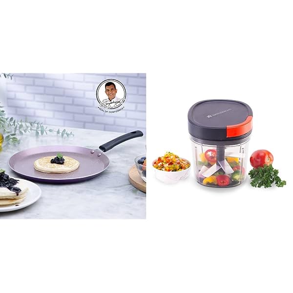 Wonderchef Valencia Dosa Tawa Purple, 28 cm(Non-Stick Coating)