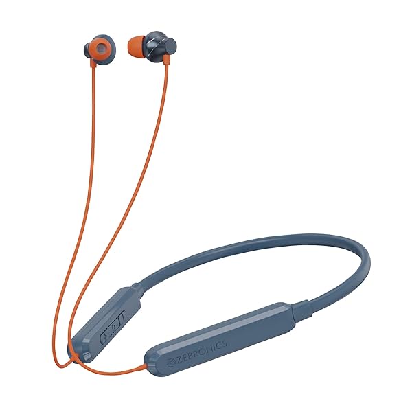 ZEBRONICS Jumbo LITE with 70 Hours Backup, Bluetooth v5.2 Wireless Neckband, Fast Charging, ENC Calling, Gaming Mode (Up