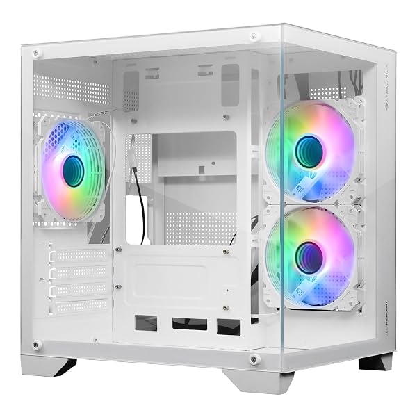 ZEBRONICS Mercury Premium Gaming Chassis with Support for mATX | Mini ITX
