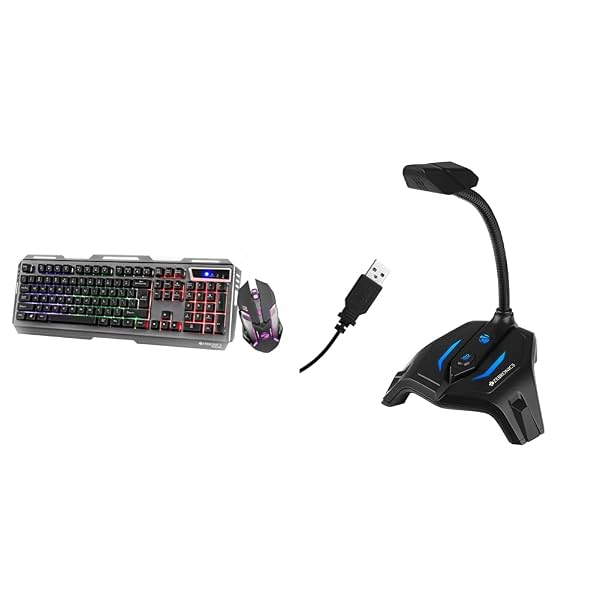 ZEBRONICS Transformer Gaming USB Keyboard and Mouse Combo