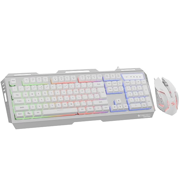 ZEBRONICS Transformer USB Gaming Keyboard & Mouse Combo