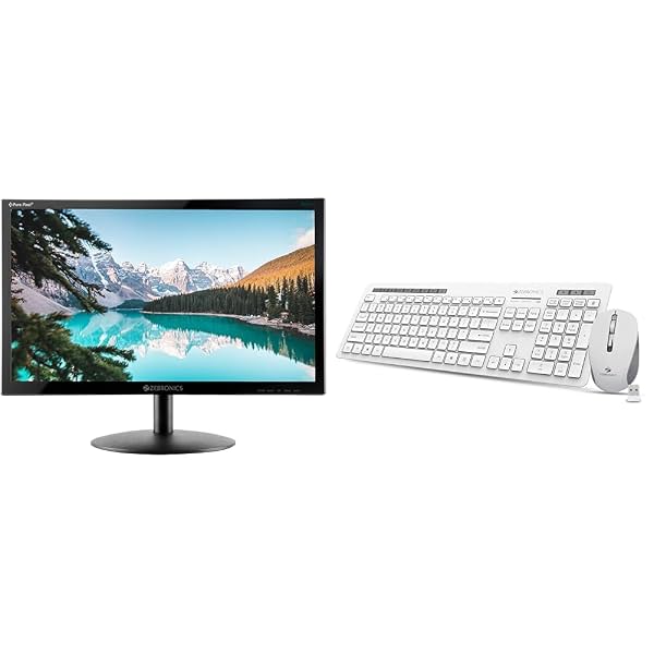 ZEBRONICS Zeb-V19Hd 18.5 Inch (46.99 Cm) Led Monitor with Supporting Hdmi