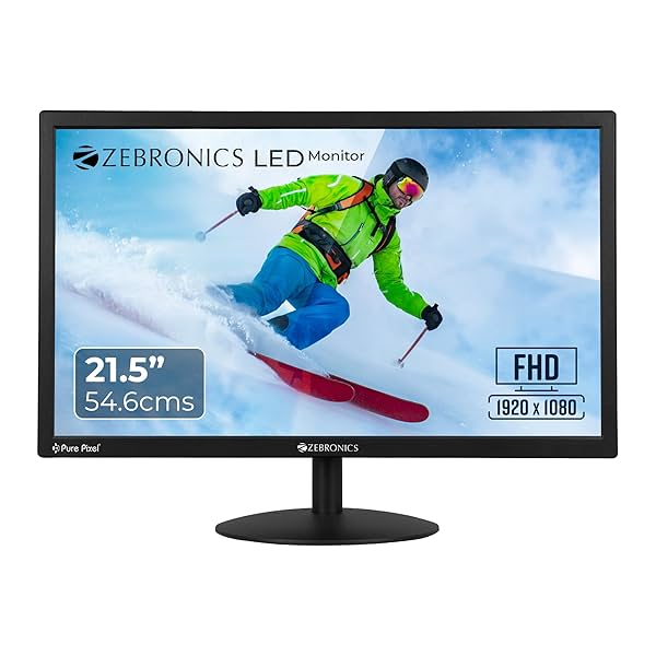Zebronics 21.5” (54.6cm) LED Monitor