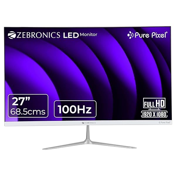 Zebronics 27” FHD LED Monitor 100Hz