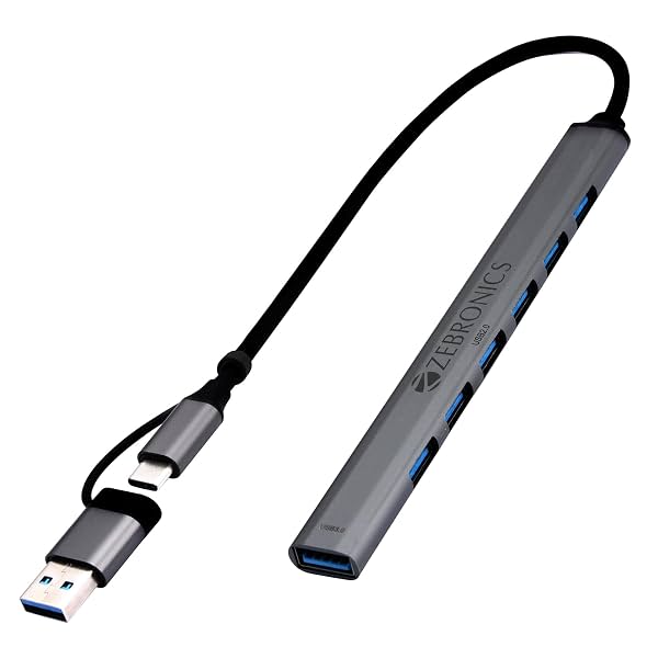 Zebronics 700HB Type-C 7-Port USB Hub